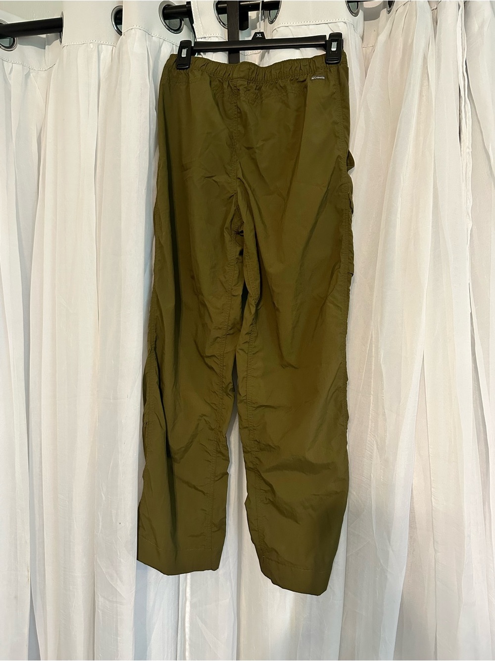 Columbia Youth xl light weight olive green Cargo/utility pants - Picture 6 of 10